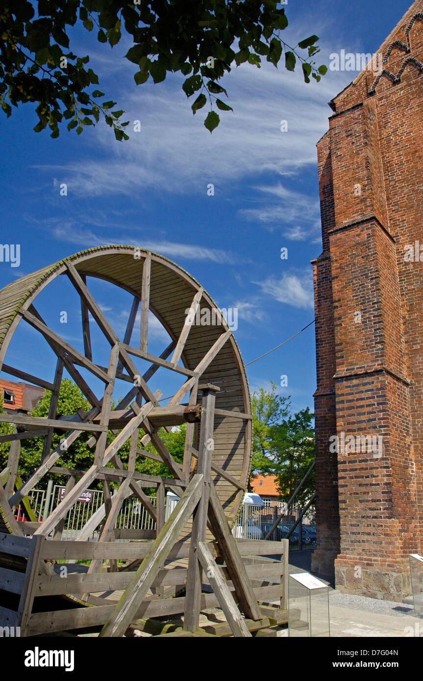 Germania, Meclemburgo-Pomerania occidentale, Wismar, chiesa, Saint Marien Foto Stock