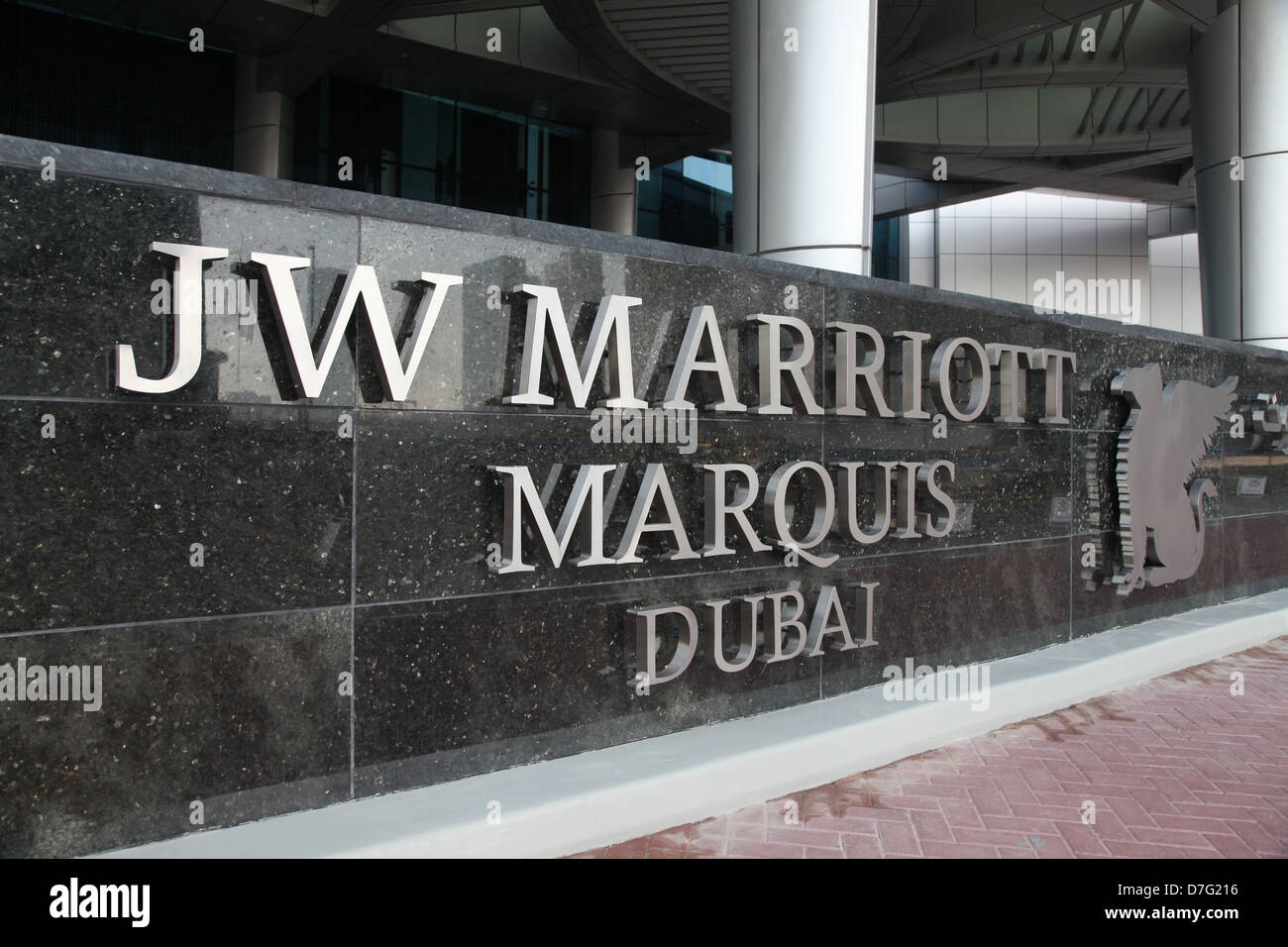 JW Marriot Marquis BUSINESS BAY DUBAI Foto Stock