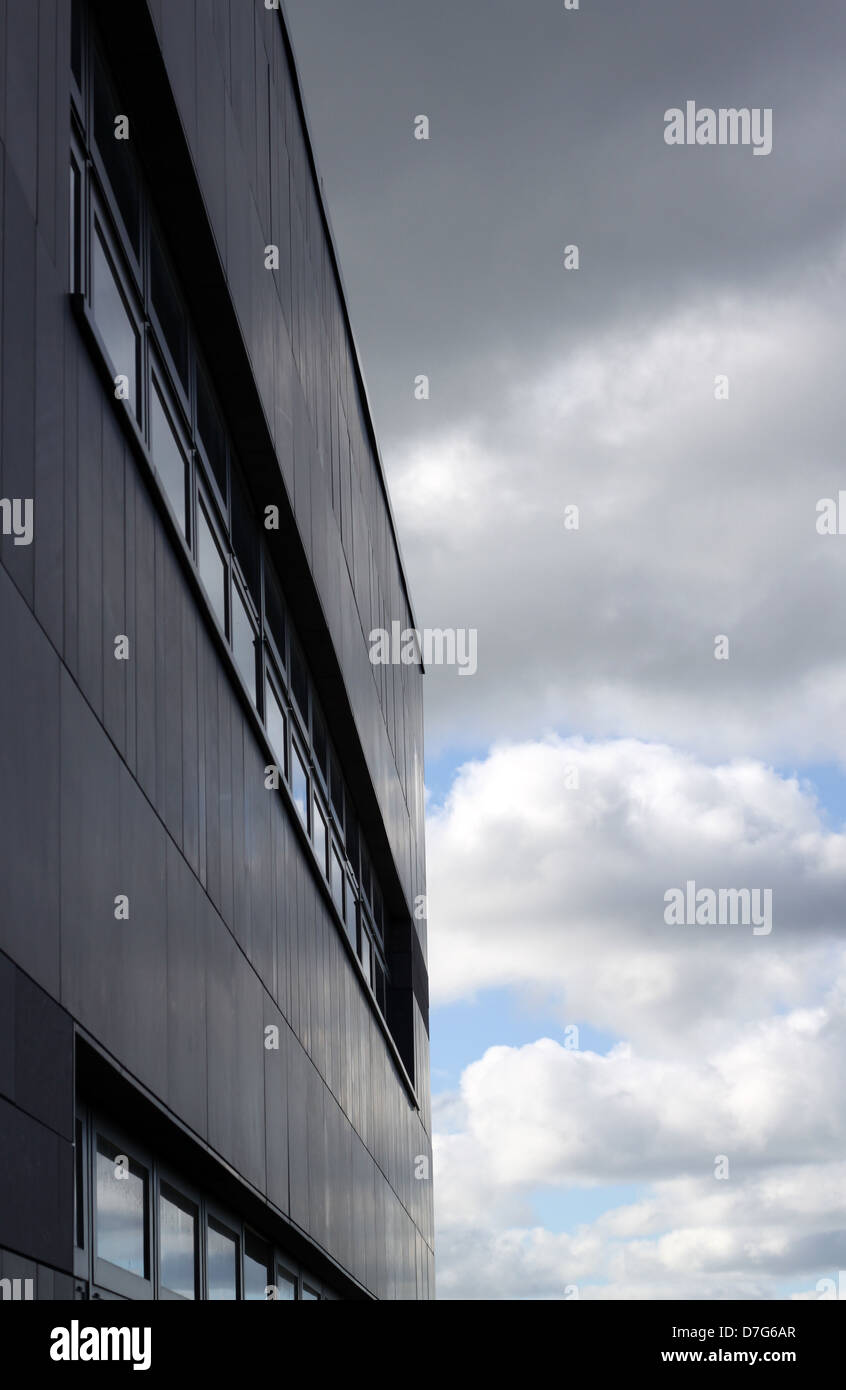 Dettagli del governo gallese edificio, Sarn Mynach, Llandudno Junction prese sul suo open day Foto Stock
