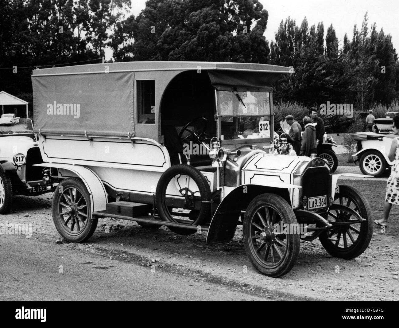 1912 Unic van Foto Stock