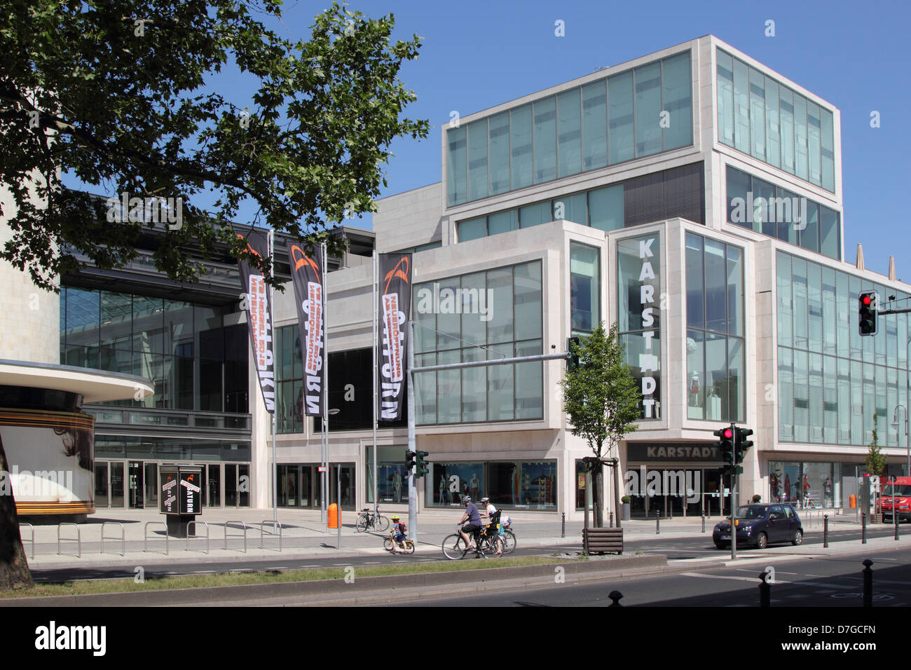 Berlin Steglitz boulevard di Berlino Centro per lo shopping Foto Stock