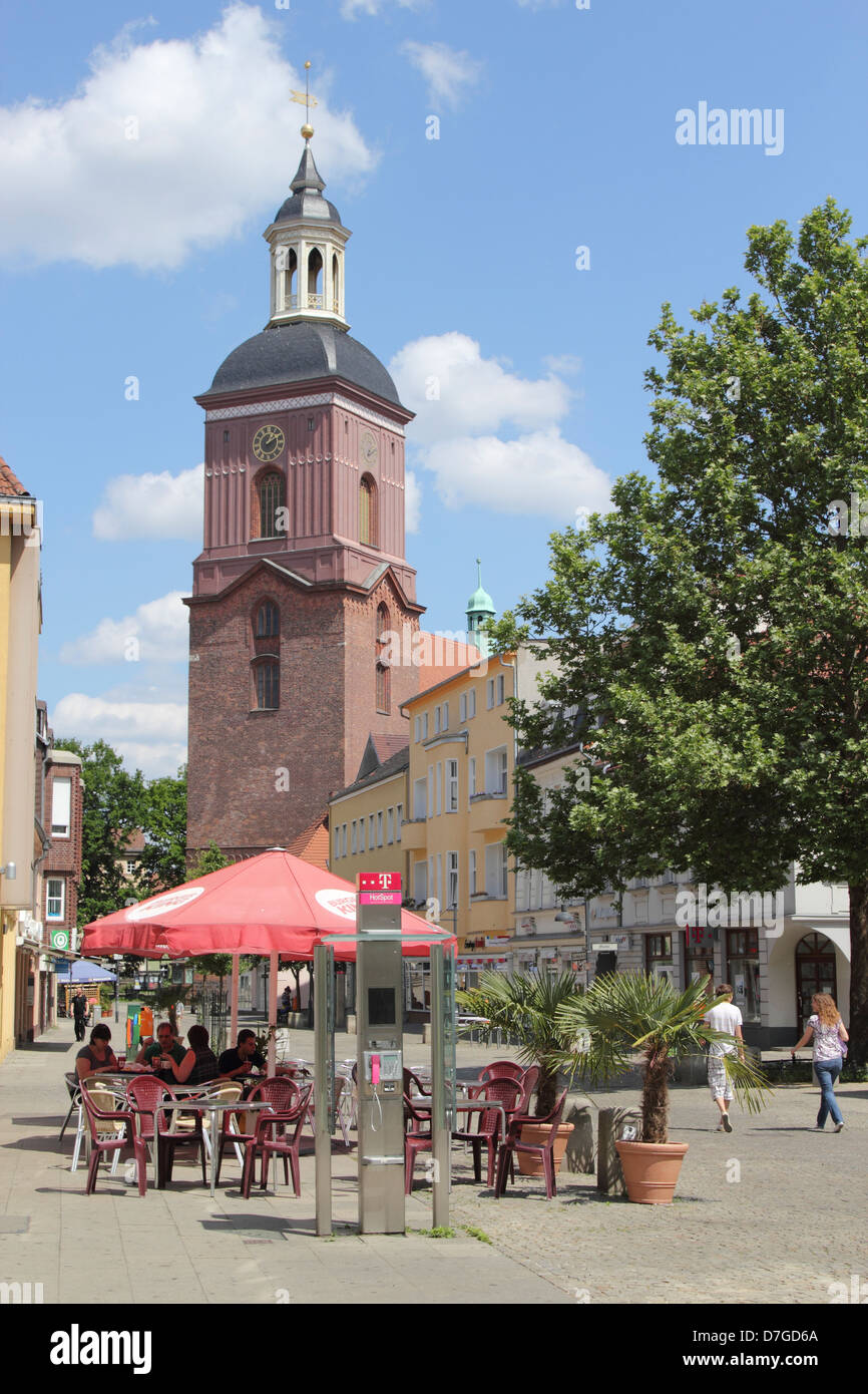 Berlin Spandau Città Vecchia chiesa Nicolai Foto Stock