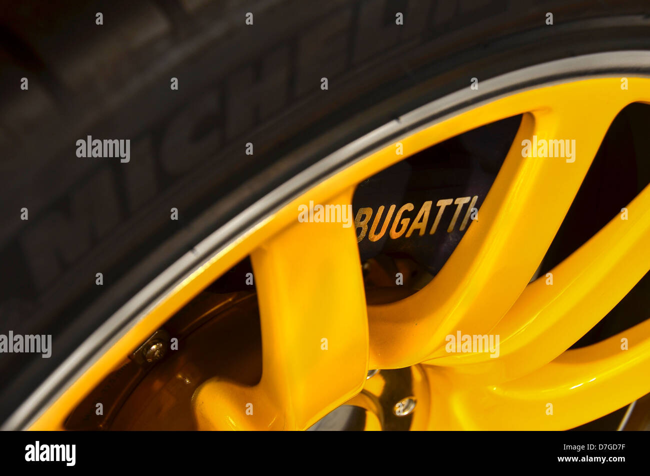 Bugatti Veyron pastiglia del freno Foto Stock