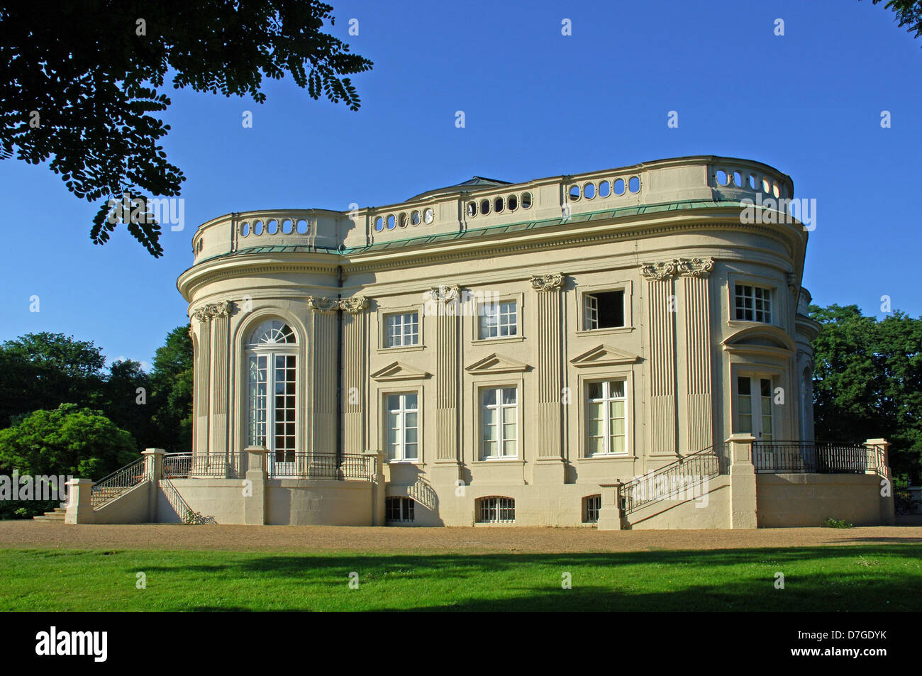 Germania, Bassa Sassonia, Brunswick, Braunschweig, il castello di Richmond, principessa Augusta Foto Stock