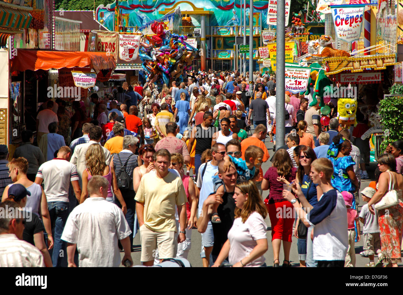 Germania, Bassa Sassonia, Hannover, il più grande Schützenfest del mondo Foto Stock