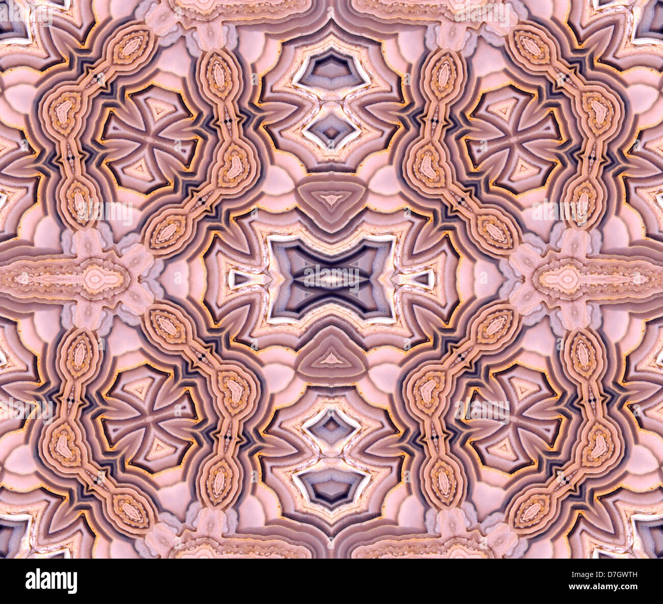 Schema ripetuto realizzato dall'immagine di ocean jasper Foto Stock