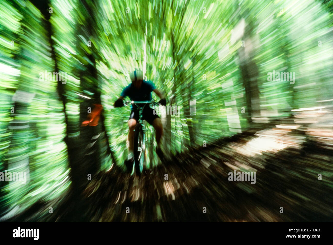 Mountain bike racing, Atlanta, Georgia Foto Stock