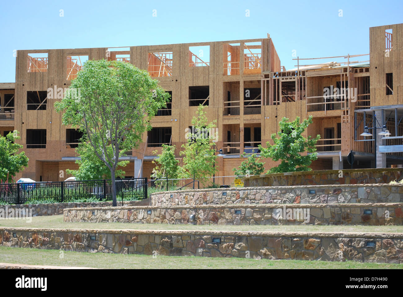 Il lago di sviluppo delle Highlands Foto Stock