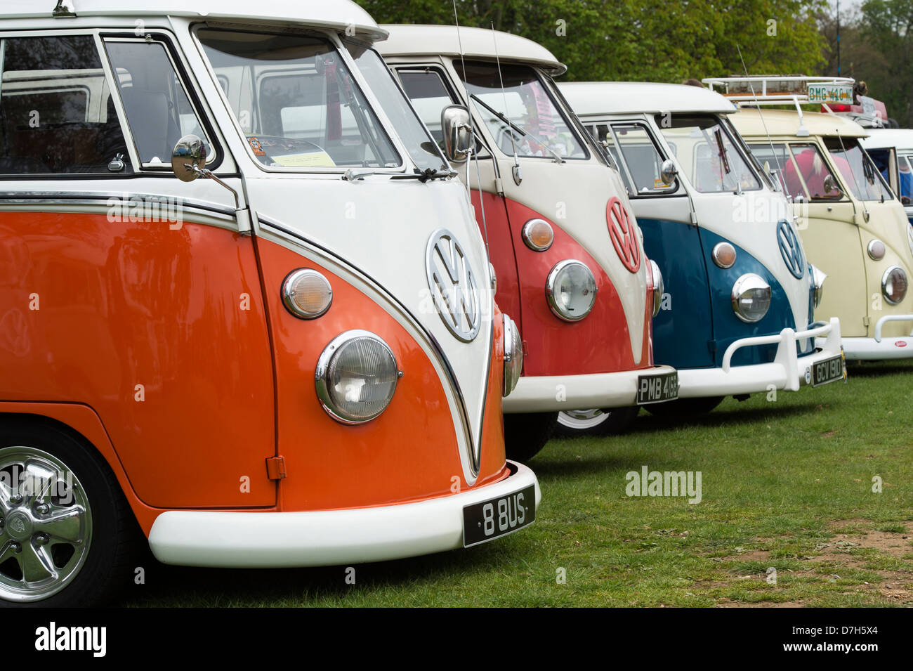 VW Split Screen Volkswagen camper Foto Stock