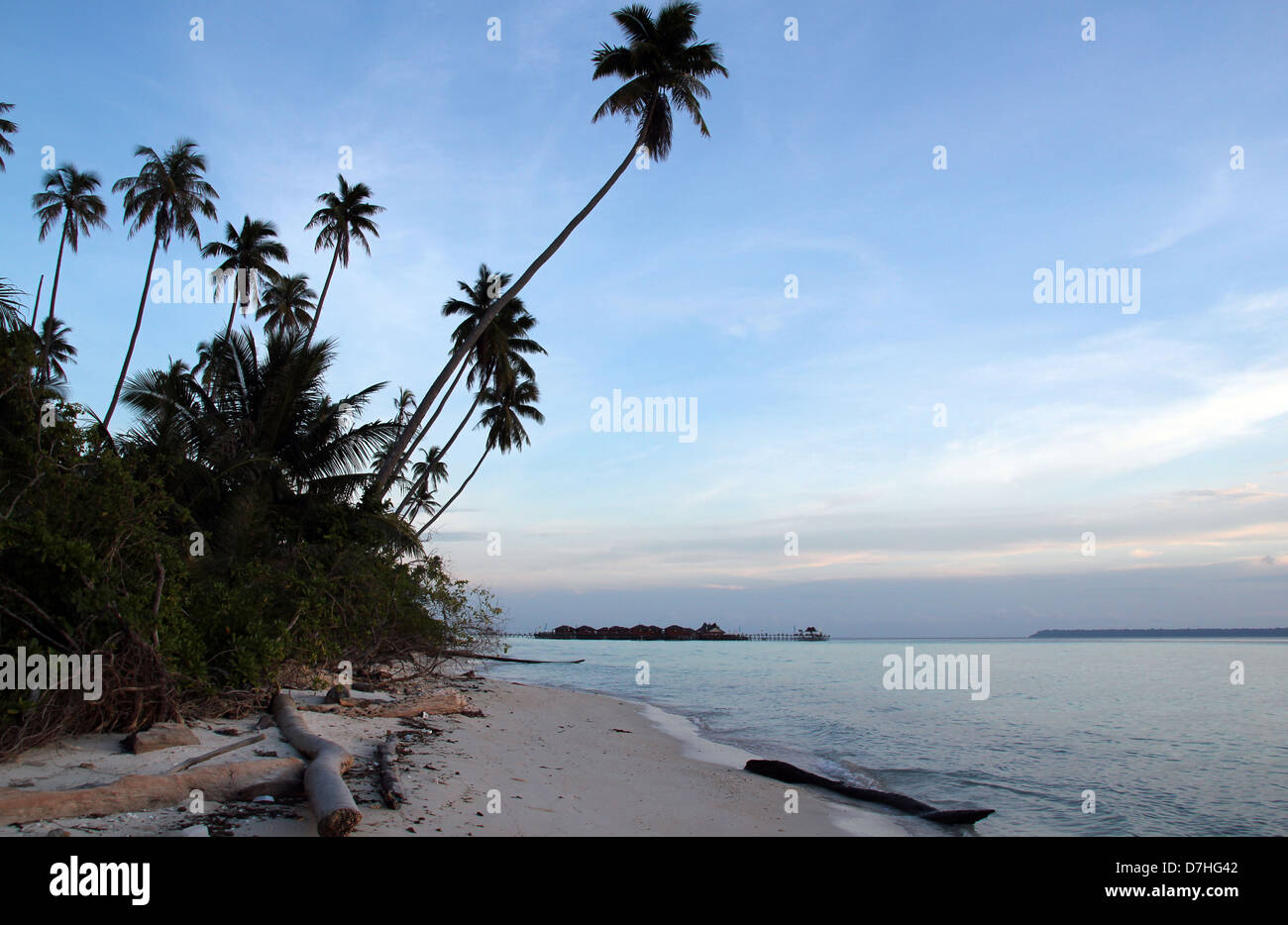 Maratua Paradise Resort, Maratua, Indonesia Foto Stock