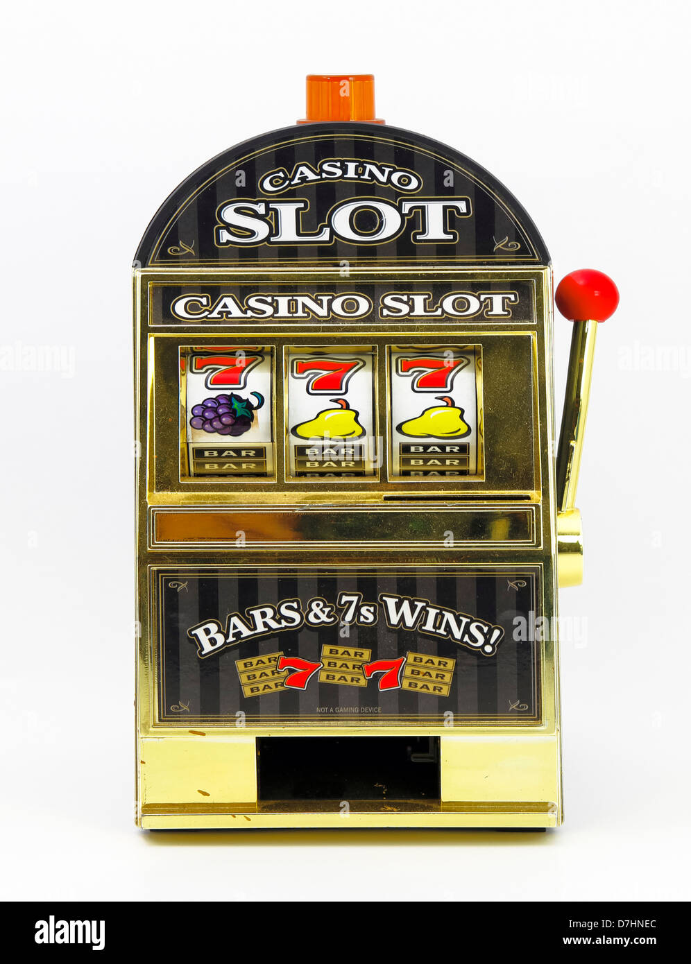 Toy slot machine Foto Stock