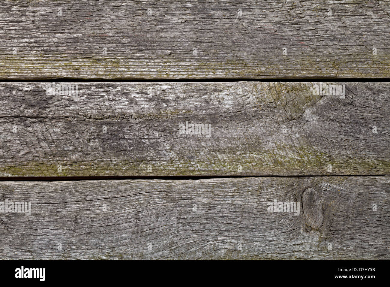 Sfondo di legno. Vecchio plance texture. Vista superiore Foto Stock