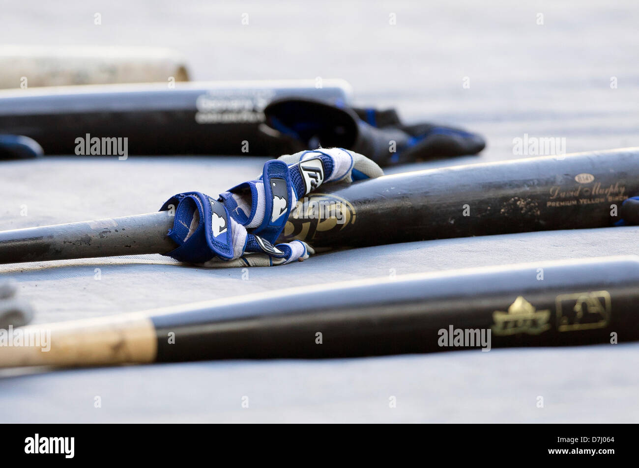 Milwaukee, Wisconsin, Stati Uniti d'America. Il 7 maggio 2013. Il Milwaukee e Texas square off nel campionato inter giocare a Miller Park di Milwaukee, WI. John Fisher/CSM/Alamy Live News Foto Stock