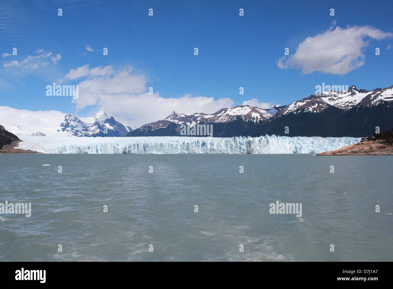 Argentinien Patagonien Patagonia Ghiacciaio Perito Moreno glaciar nel parco nazionale Los Glaciares Foto Stock