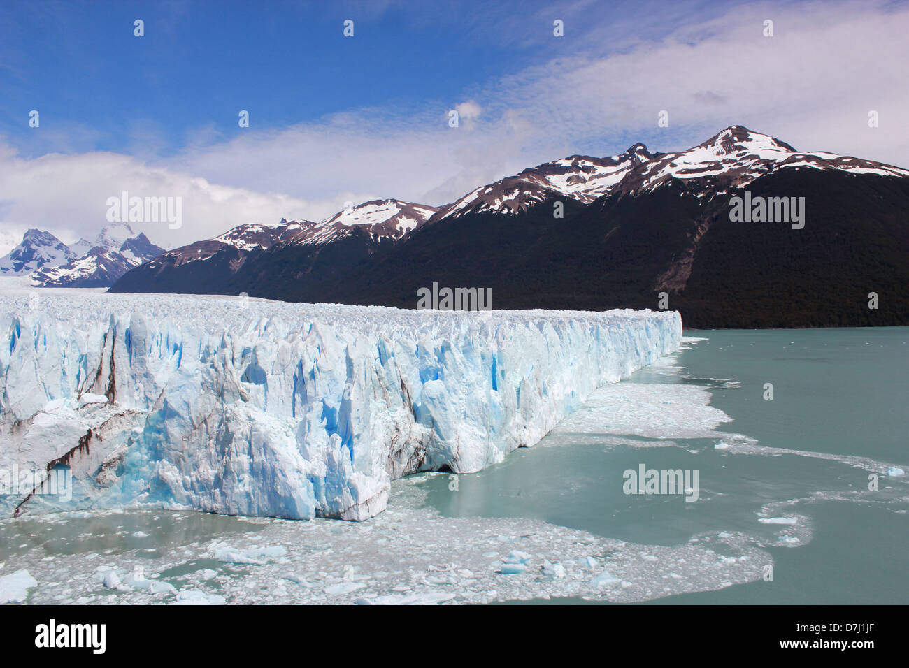 Argentinien Patagonien Patagonia Ghiacciaio Perito Moreno glaciar nel parco nazionale Los Glaciares Foto Stock