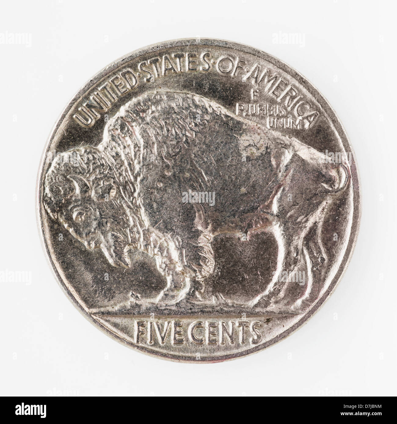 Studio shot di dollar coin Foto Stock