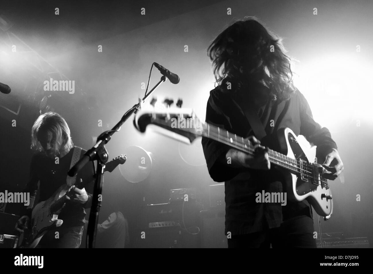 Norwegian rock psichedelico band Motorpyscho eseguire al Circolo degli Artisti live club di Roma (Italia). Foto Stock