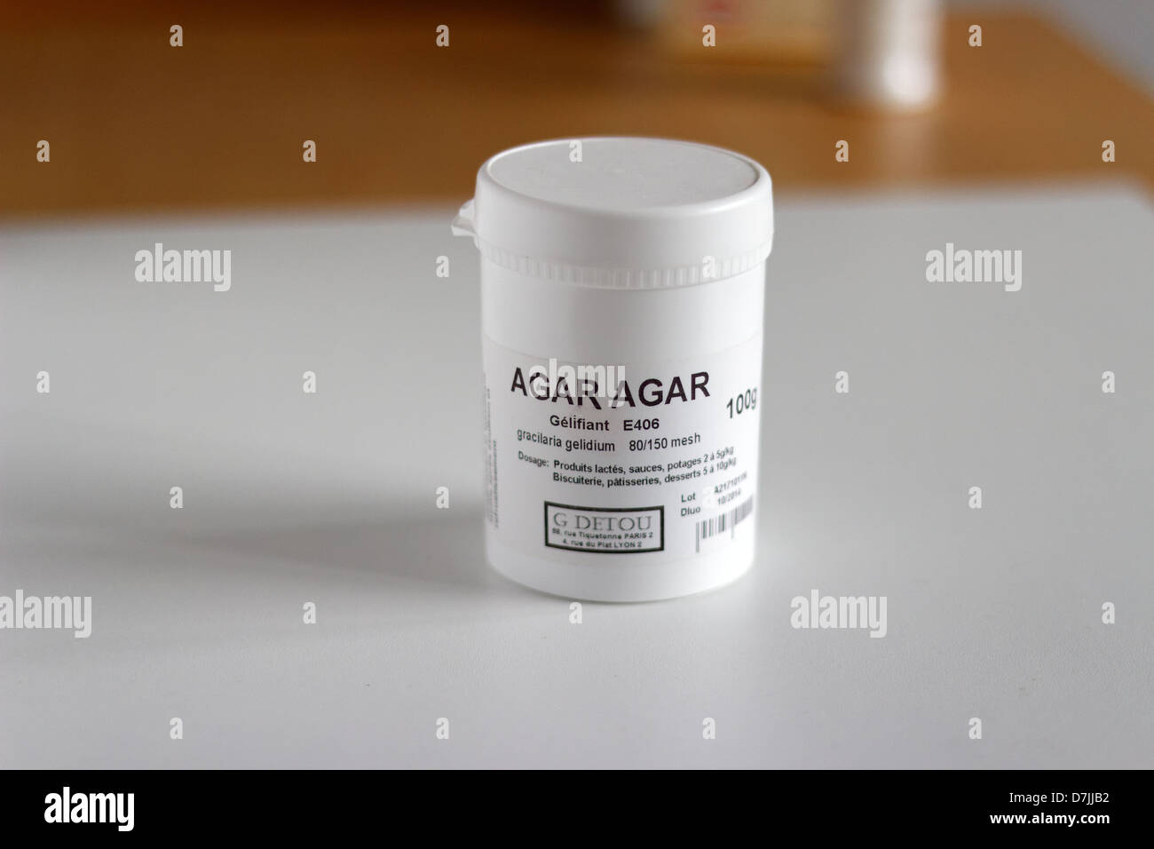 Agar-agar Foto Stock