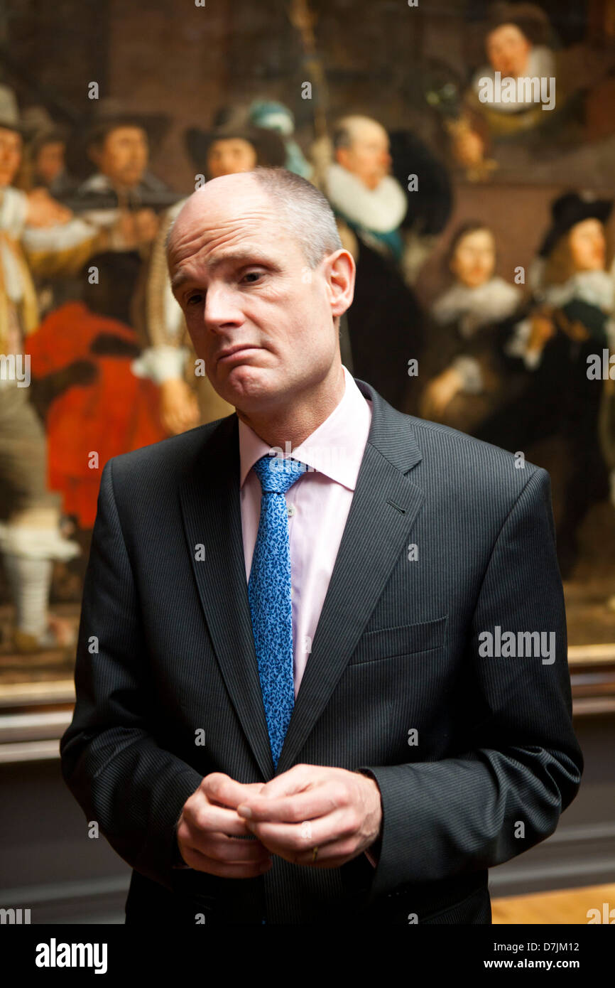 Ministro olandese Stef Blok dell 'alloggiamento e comune dei servizi" all'apertura del Rijksmuseum Amsterdam' Foto Stock