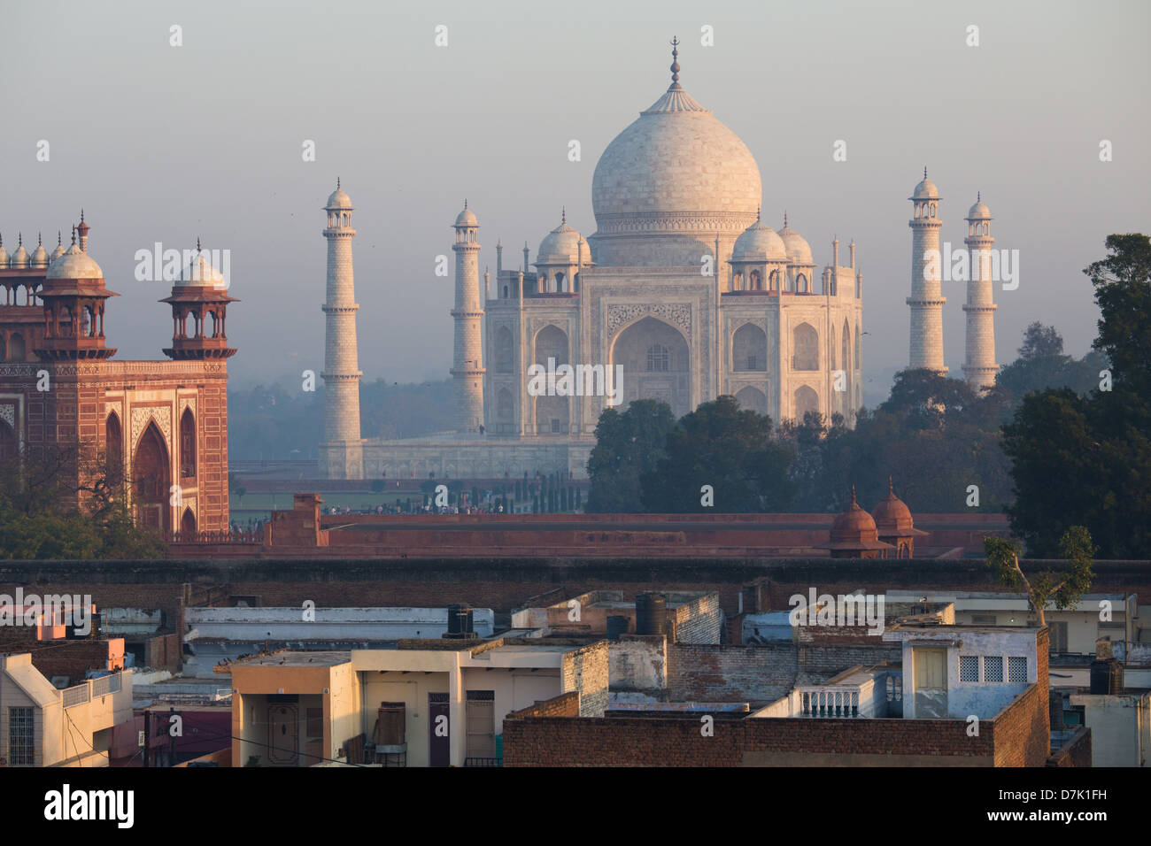 Taj Mahal, Agra, India Foto Stock