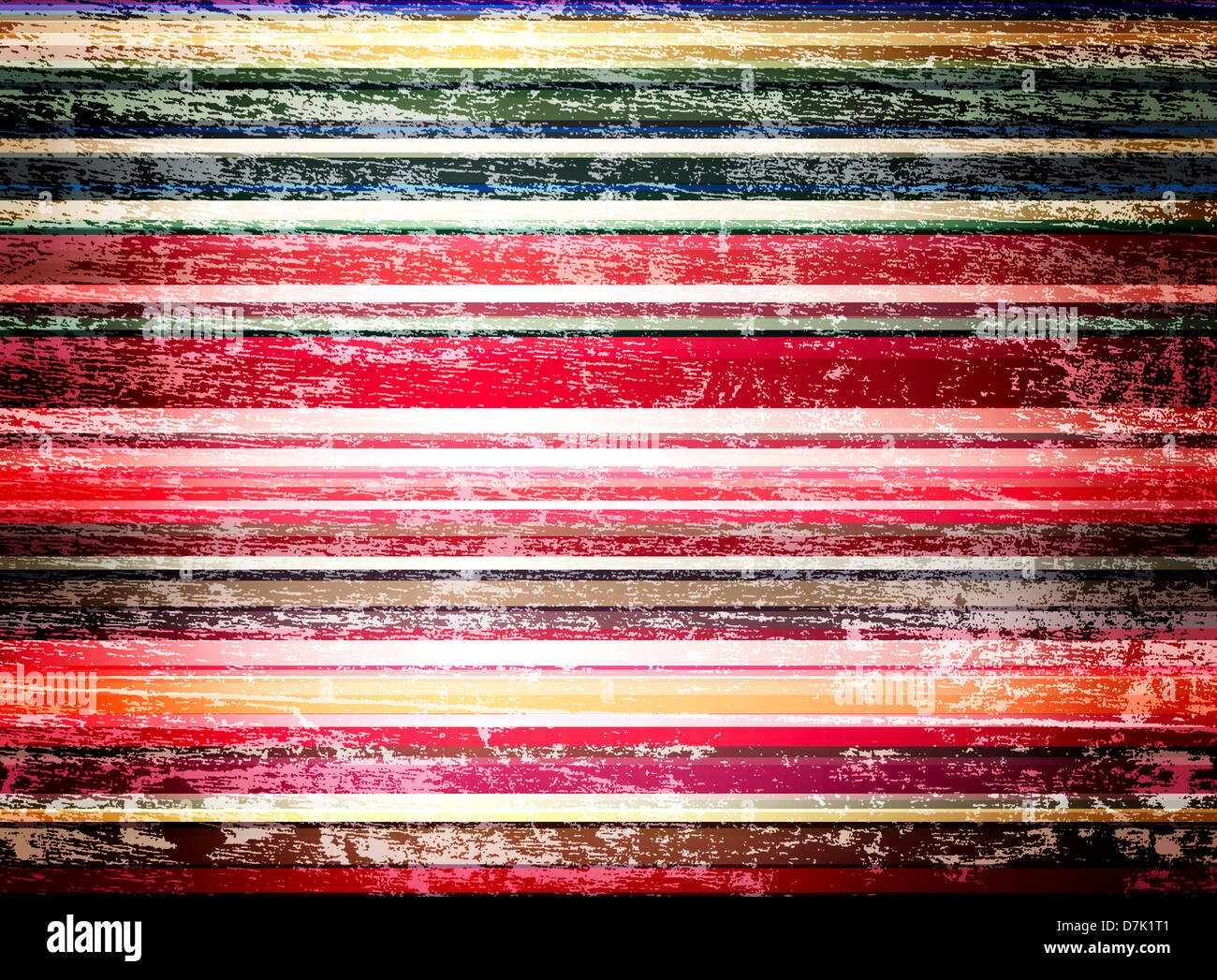 Squallido sfondo a strisce Foto Stock