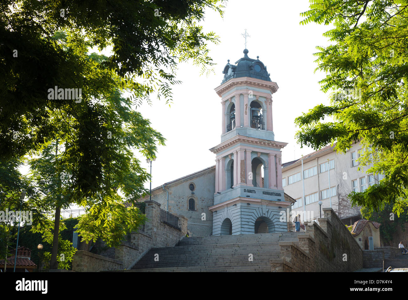 La Bulgaria, l'Europa, Plovdiv, Città Vecchia, la Vergine Maria cattedrale, Chiesa di Sveta Bogoroditsa. Foto Stock