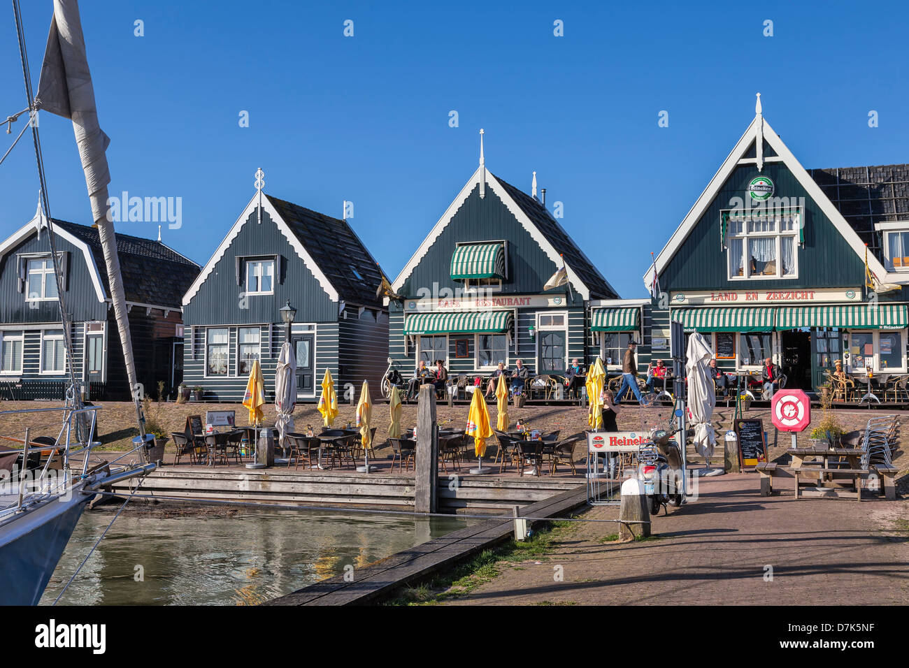 Marken, Waterland, North Holland, Paesi Bassi Foto Stock