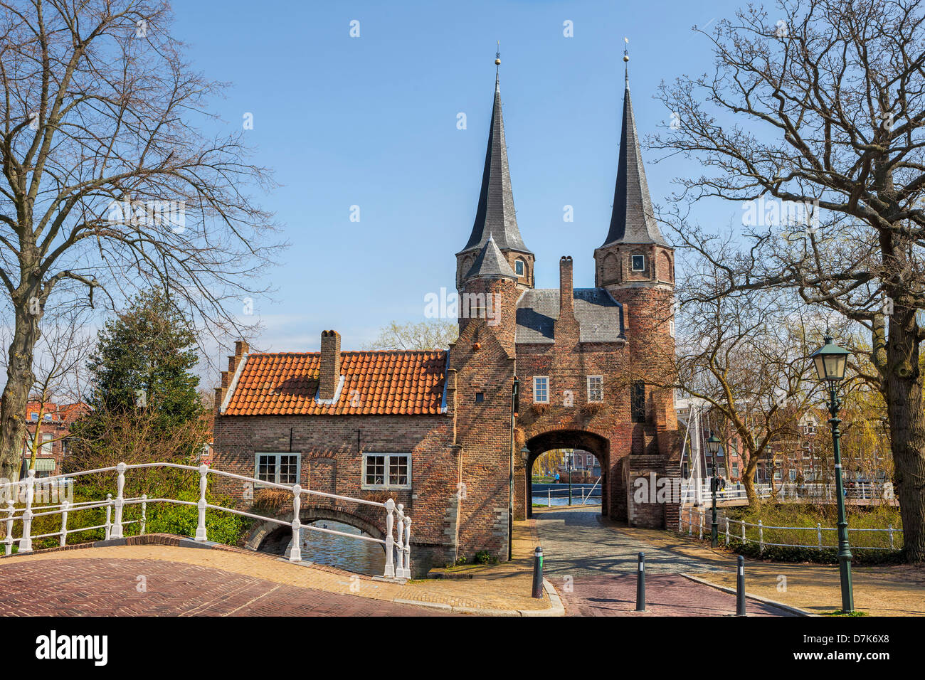 Oostpoort, Delft, Olanda meridionale, Paesi Bassi Foto Stock