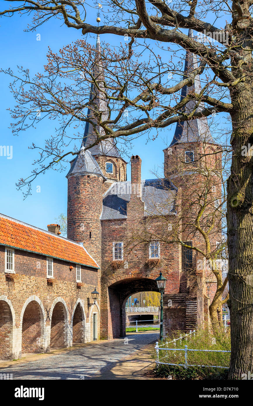 Oostpoort, Delft, Olanda meridionale, Paesi Bassi Foto Stock