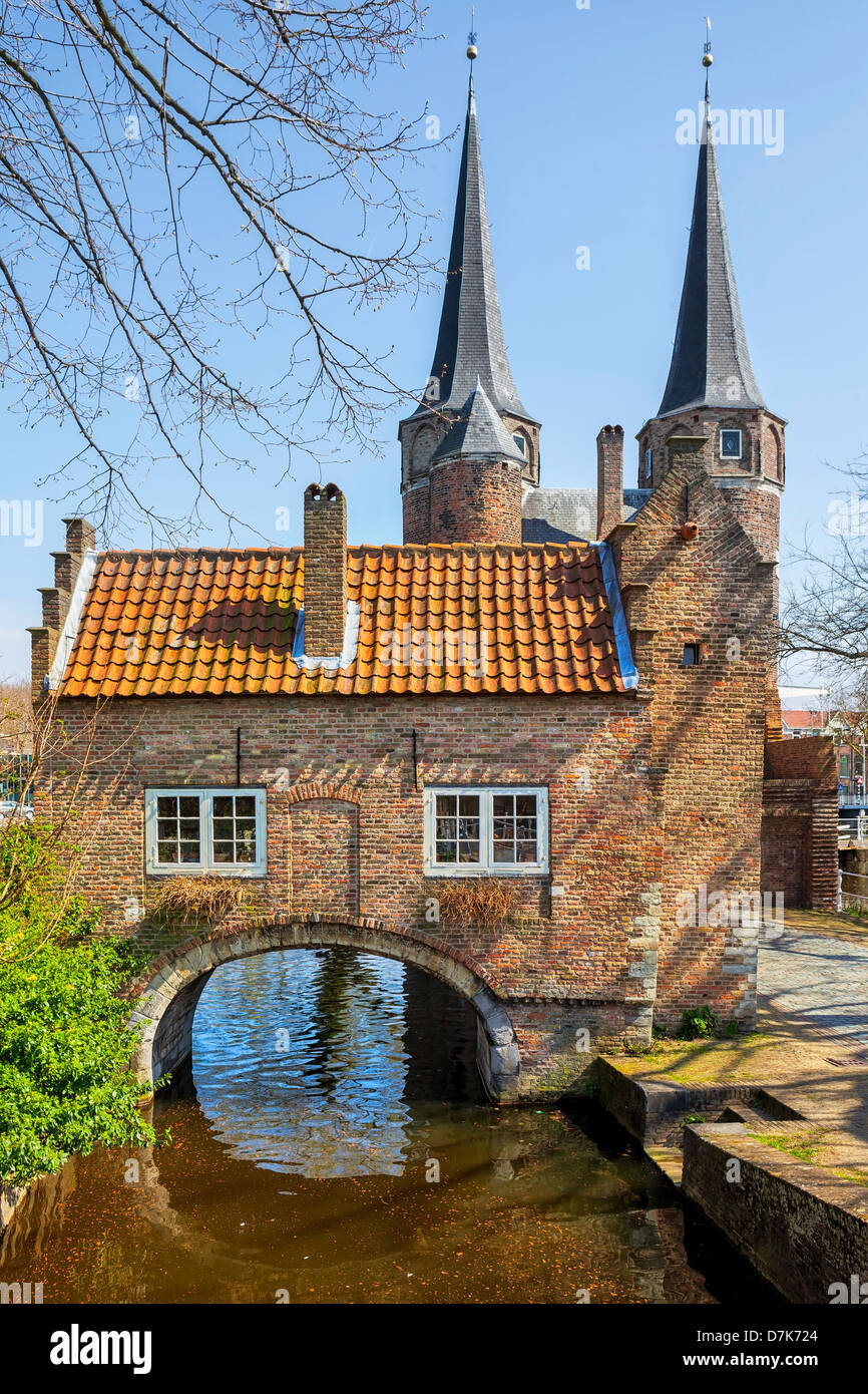 Oostpoort, Delft, Olanda meridionale, Paesi Bassi Foto Stock