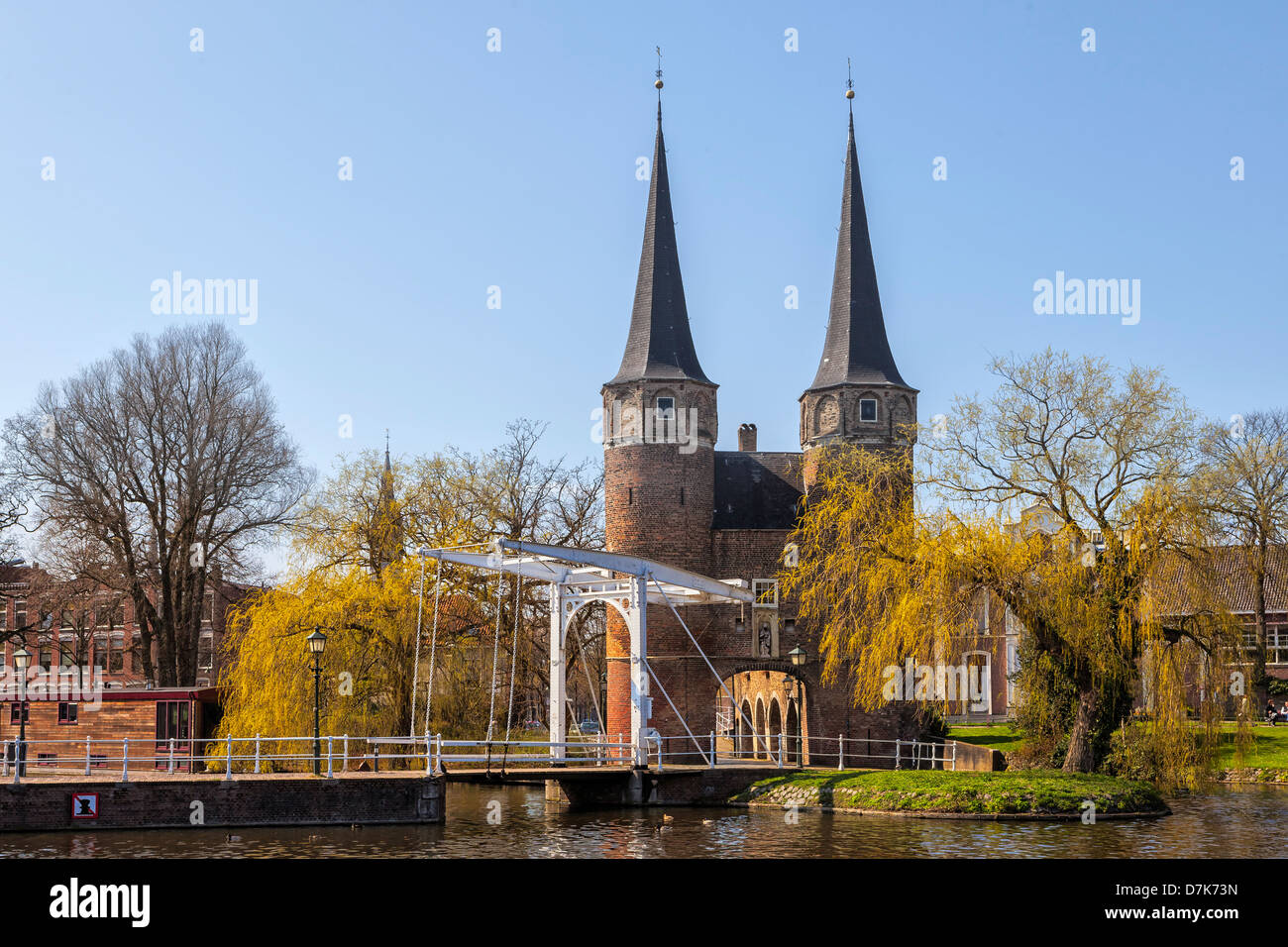 Oostpoort, Delft, Olanda meridionale, Paesi Bassi Foto Stock