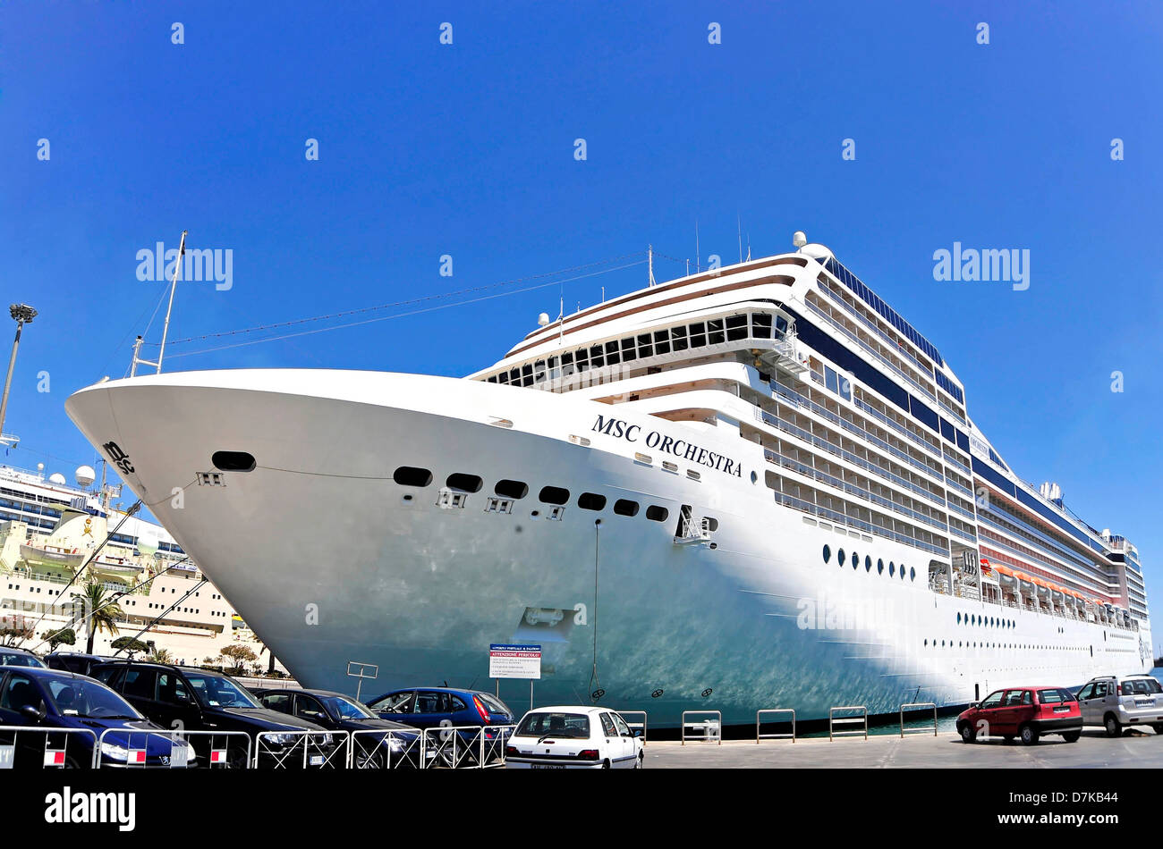 Nave da crociera, la nave di crociera, MSC Orchestra Foto Stock