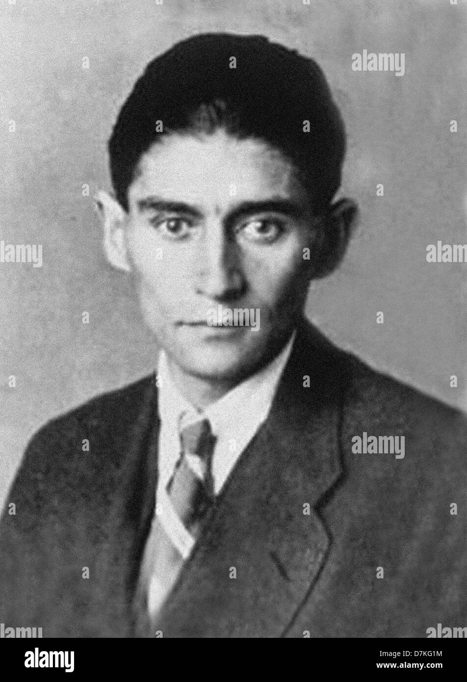 Franz Kafka era un tedesco-lingua scrittore di romanzi e racconti brevi, considerato dalla critica come uno dei più influenti autori del xx secolo. Dagli archivi di stampa Ritratto Service (ex premere ritratto Bureau). Foto Stock