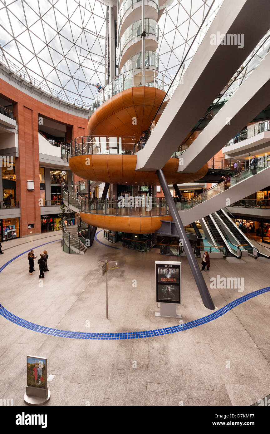 Victoria Square Shopping Centre Belfast Foto Stock Victoria Square Shopping Centre Belfast Foto Stock