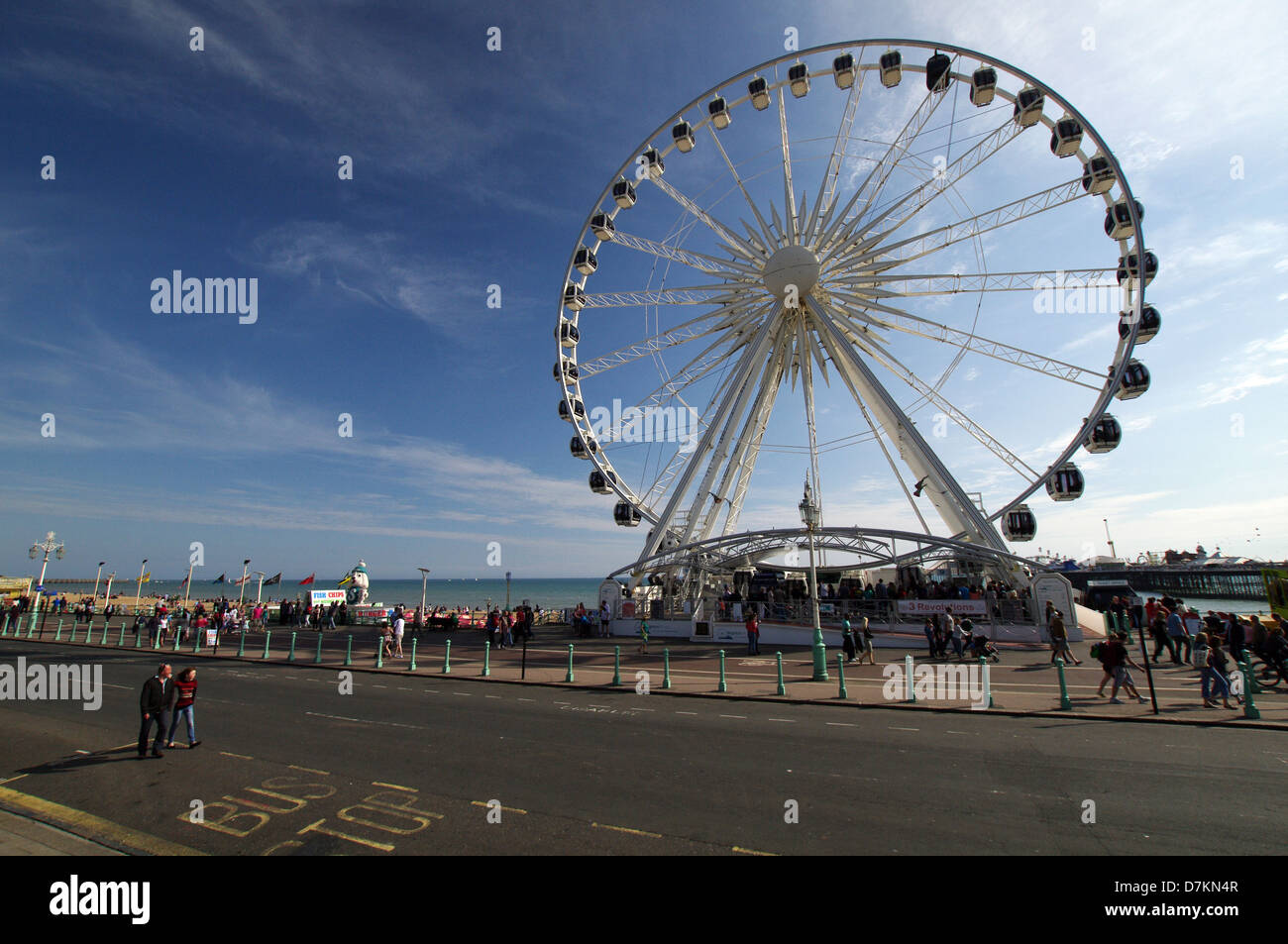 Brighton Seafront Foto Stock