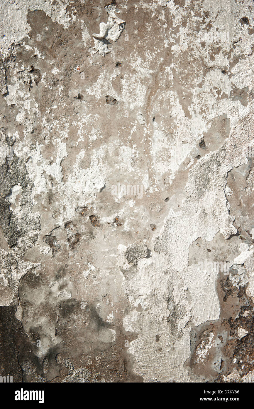 Il vecchio muro di cemento grunge texture di sfondo Foto Stock