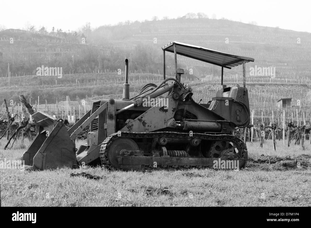 Una via veicolo pronto per lavoro Foto Stock