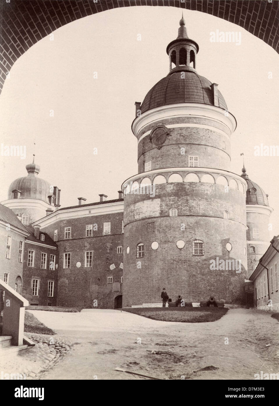 Il Castello di Gripsholm, Mariefred, Svezia Foto Stock