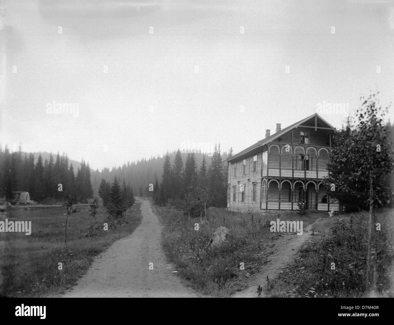 Tonsåsen sanatorio, Valdres, Norvegia Foto Stock