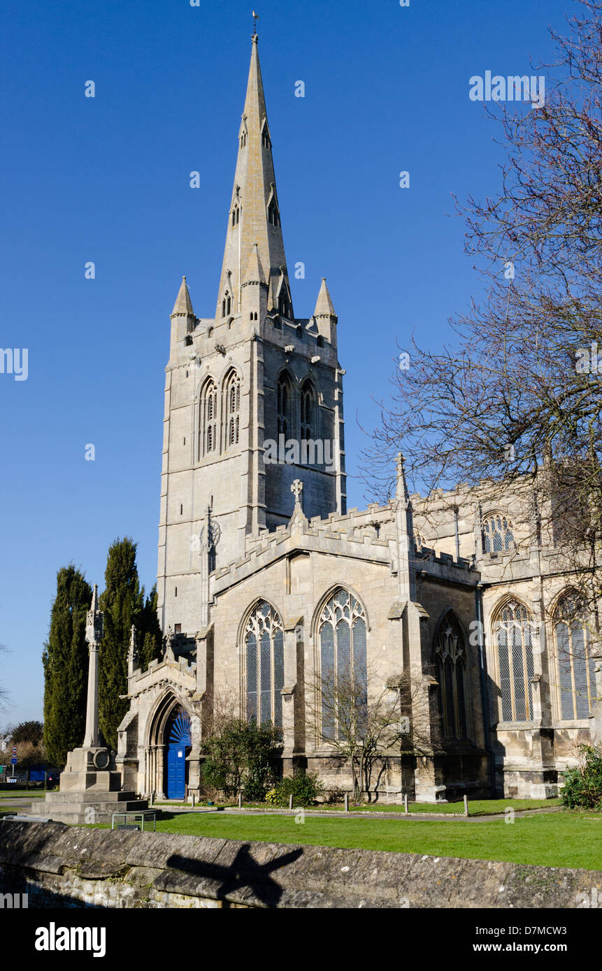 Chiesa di tutti i santi, Oakham Rutland Foto Stock