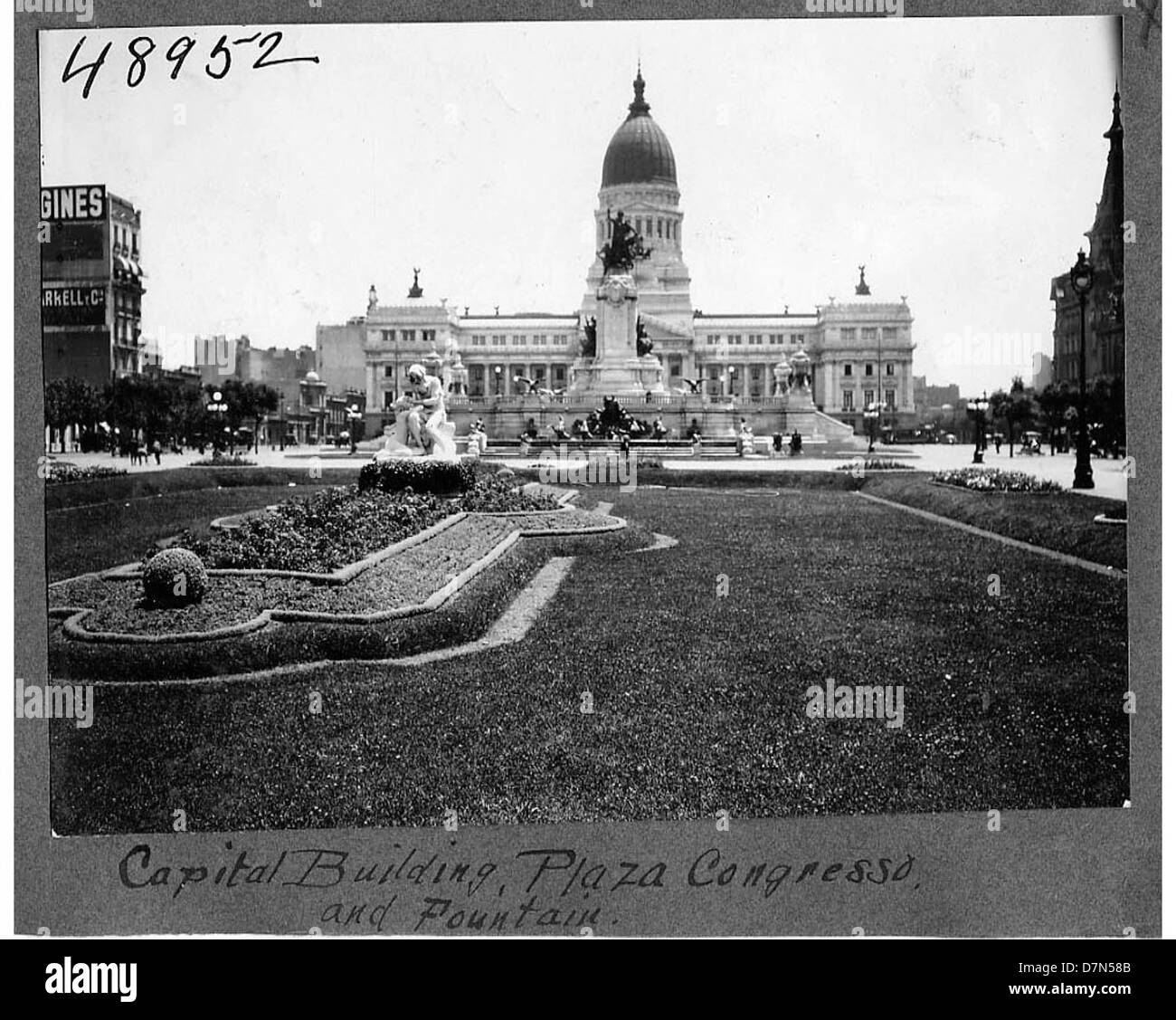 Una spedizione guidata da C. Harold Riggs e Elmer Riggs in Sud America per la paleontologia dei vertebrati, concentrandosi sulla raccolta di fossili da mammiferi dell'era Cenozoica. Foto Stock