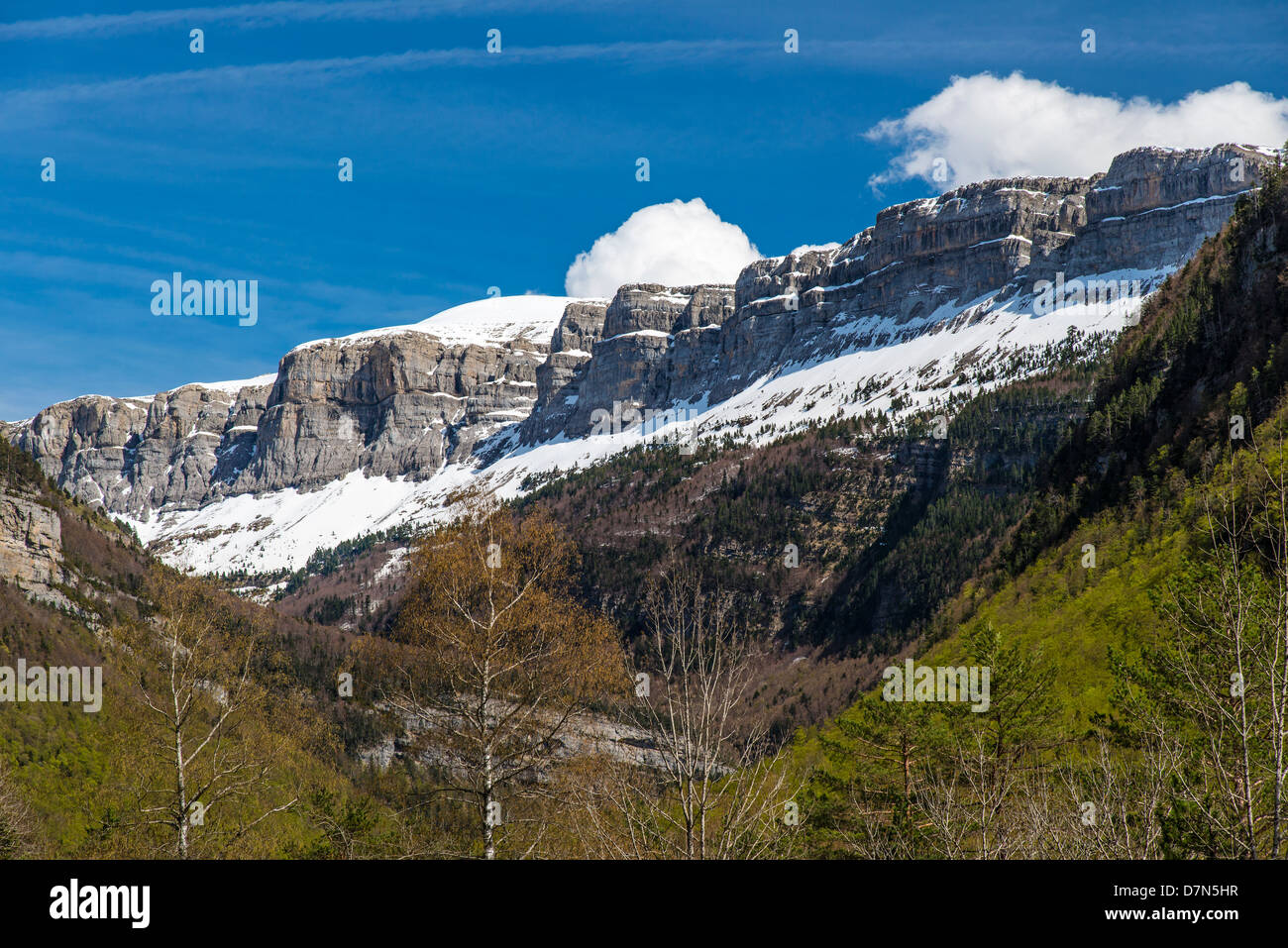 I Pirenei di Ordesa e Monte Perdido National Park, Huesca, Aragona, Spagna Foto Stock