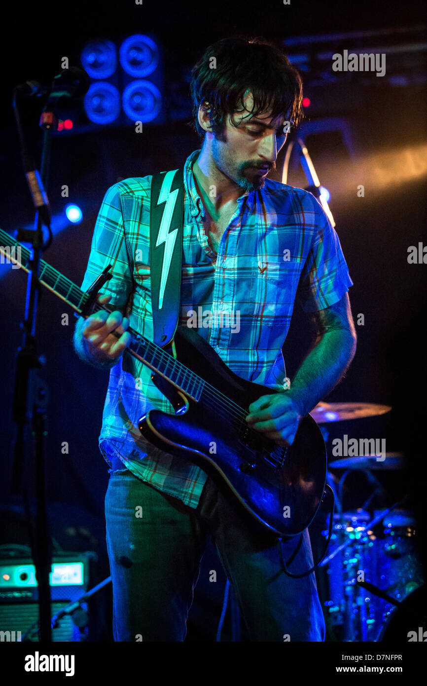 Mezzago Milano Italia. 09a maggio 2013. Da Bloomington Indiana la indie rock band omicidio dalla morte suona presso il club della musica Bloom. Credit:Rodolfo Sassano /Alamy Live News Foto Stock