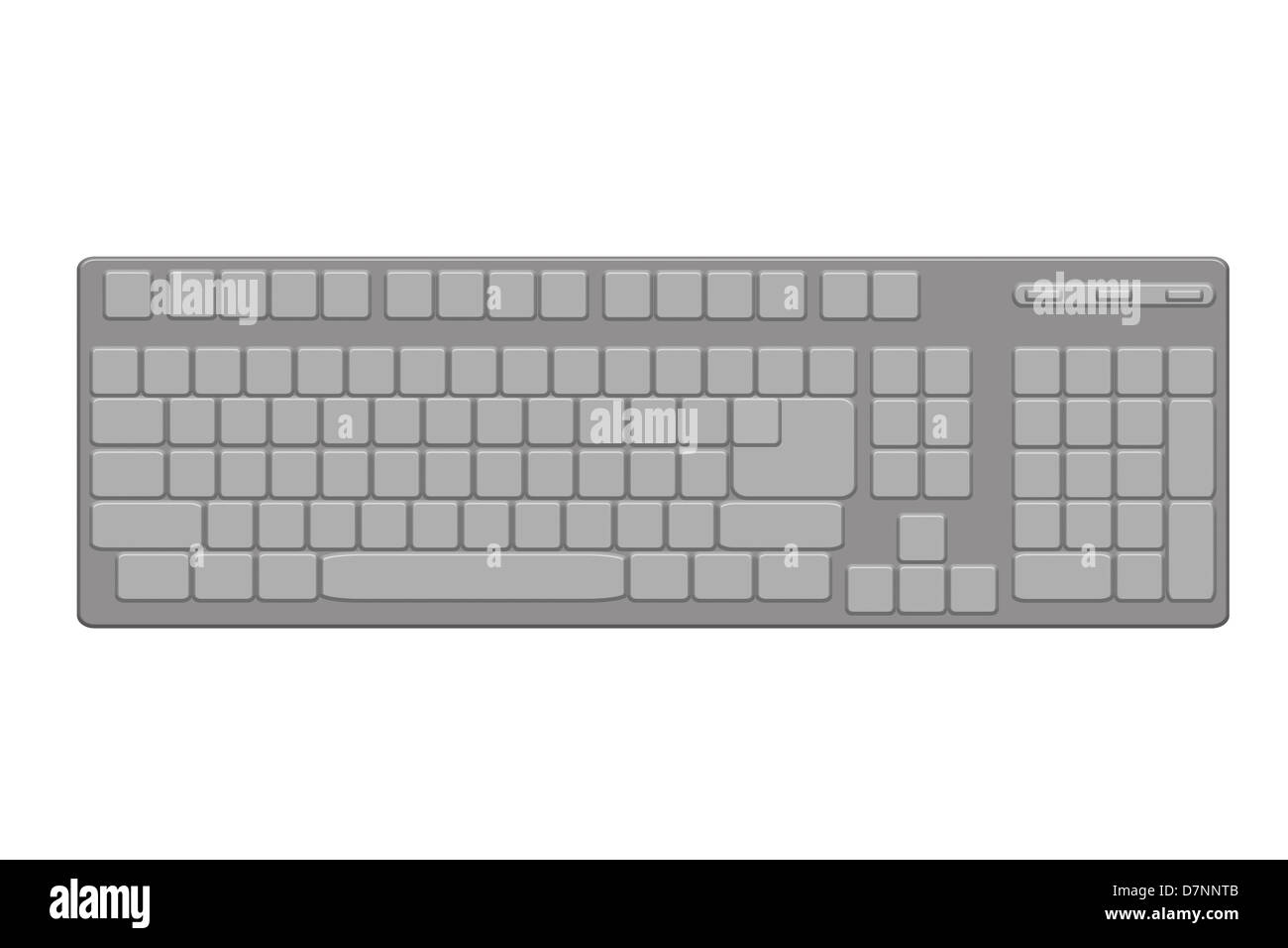 segno di tastiera Foto Stock