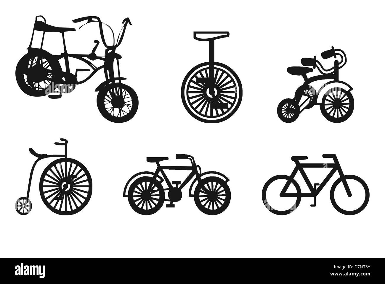 Ferma la bicicletta Immagini senza sfondo e Foto Stock ritagliate - Alamy