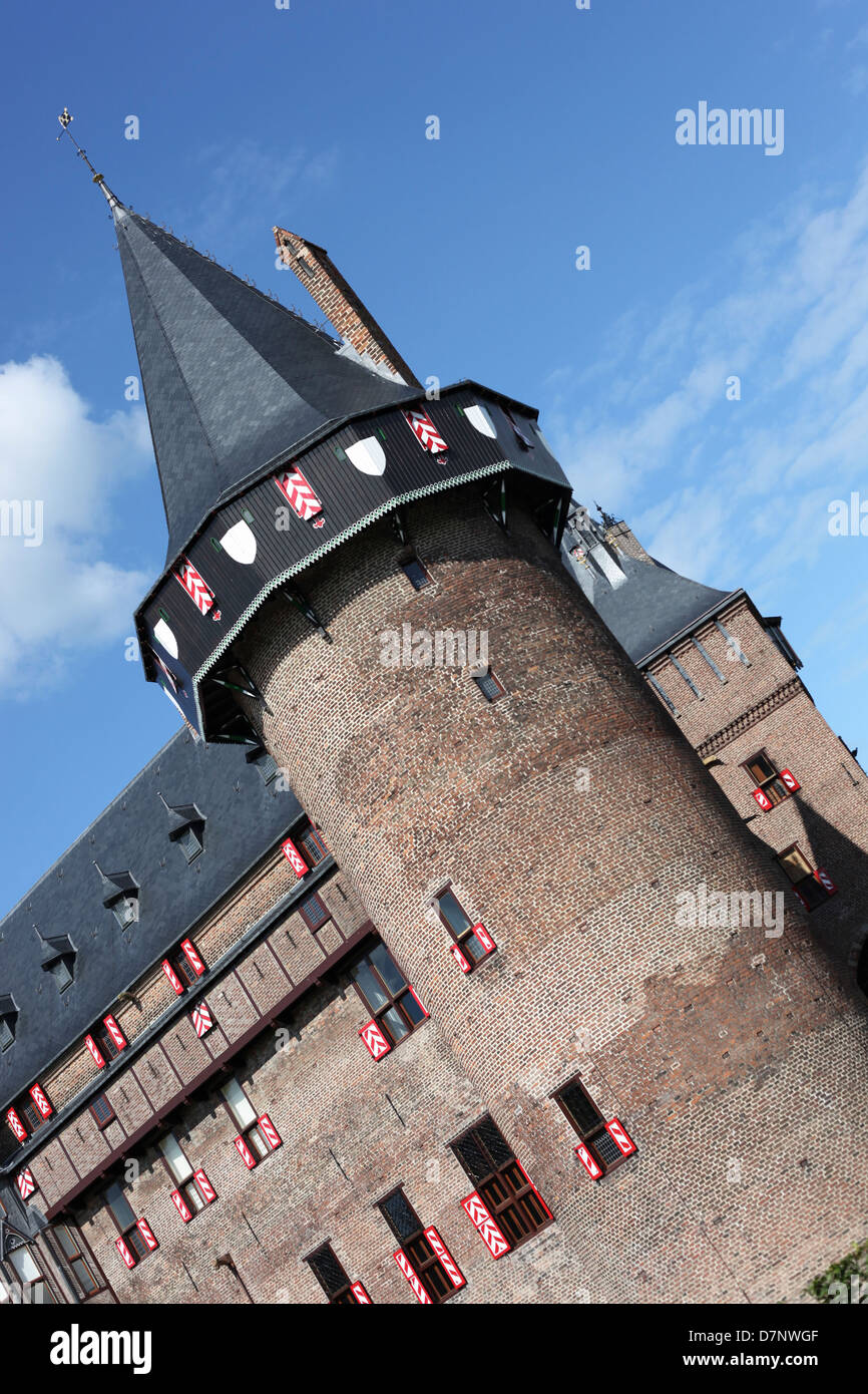 Castello olandese di Haarzuilen Foto Stock