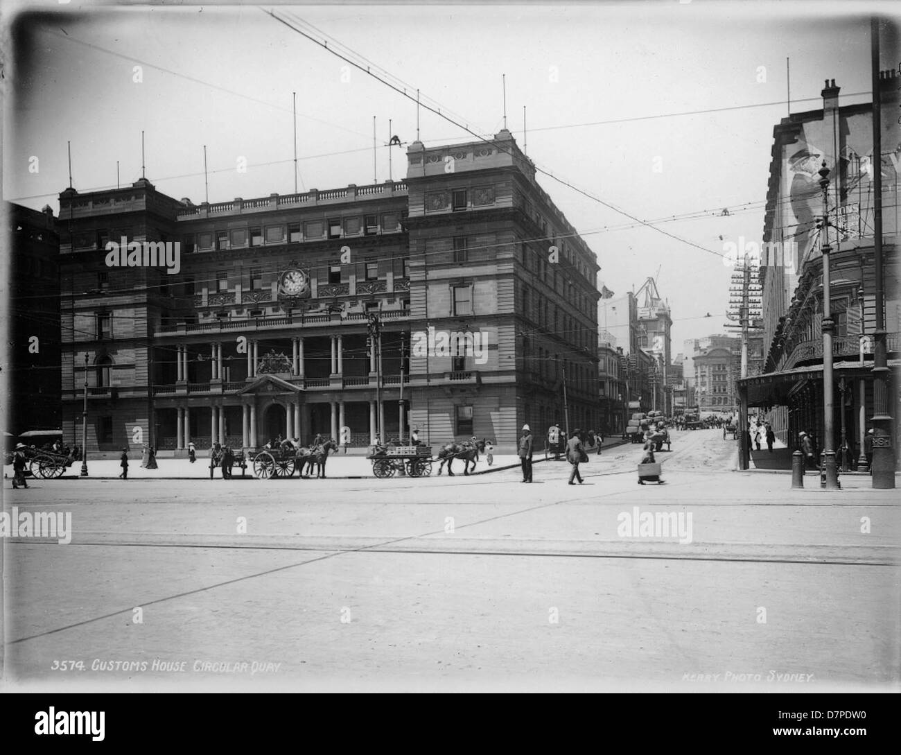 Il Customs House, Circular Quay di Sydney Foto Stock