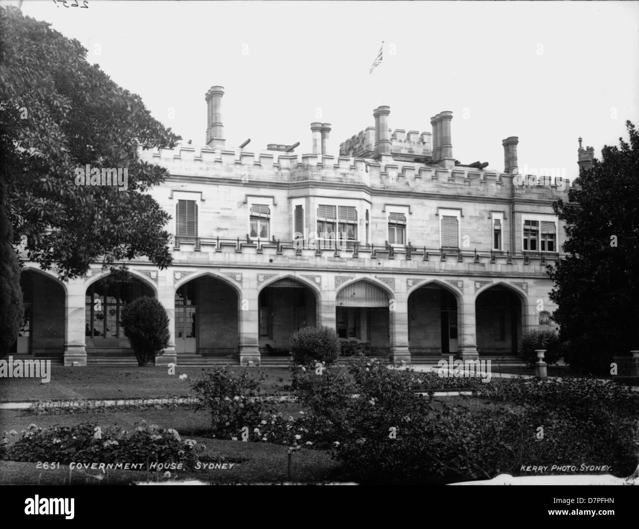 Government House di Sydney Foto Stock