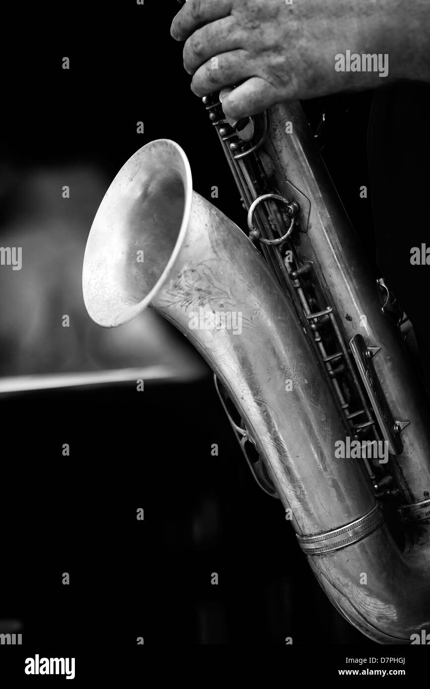 Jam sezzion concerto jazz Foto Stock