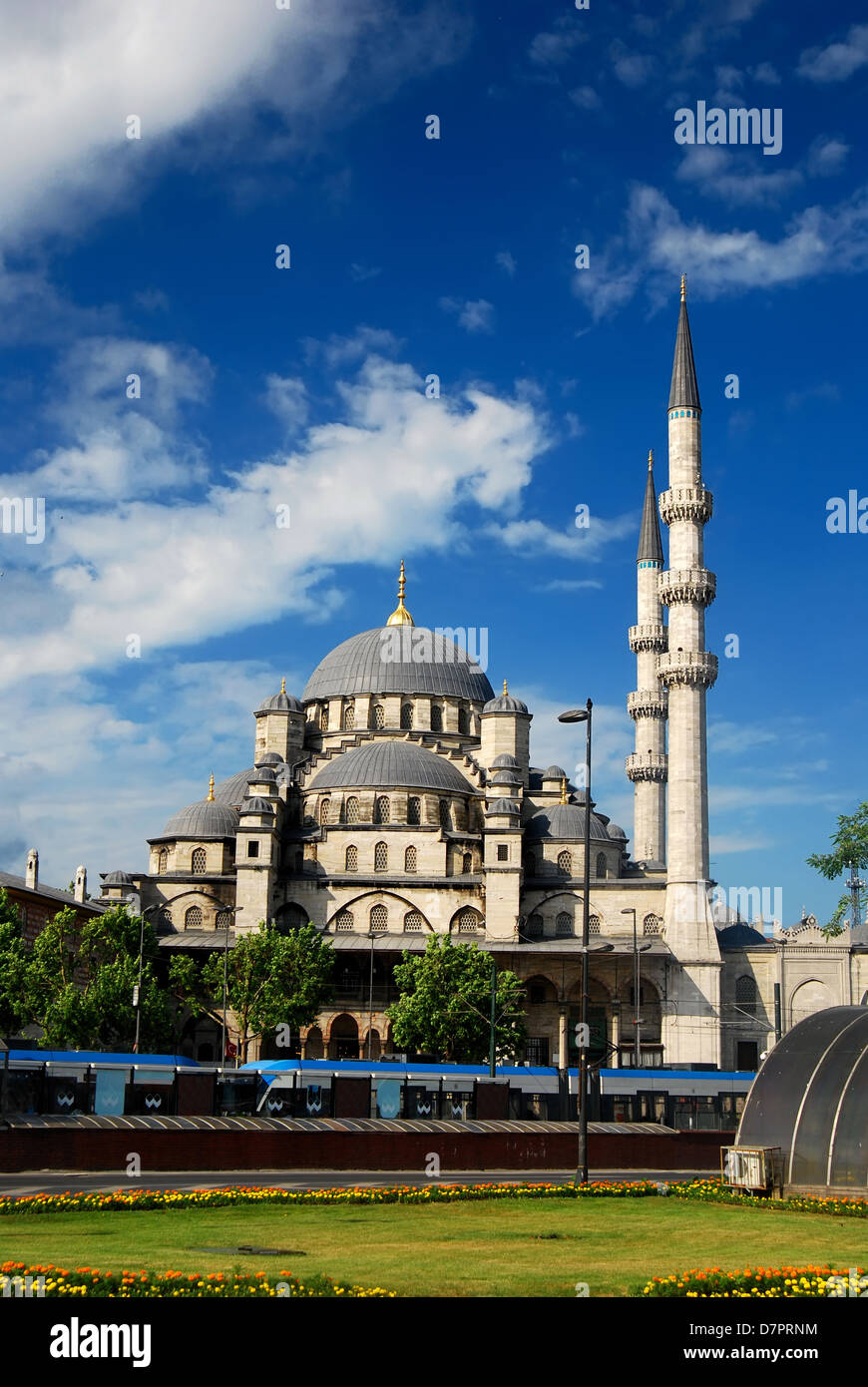 Yeni Camii nella città di Istanbul in Turchia. Foto Stock